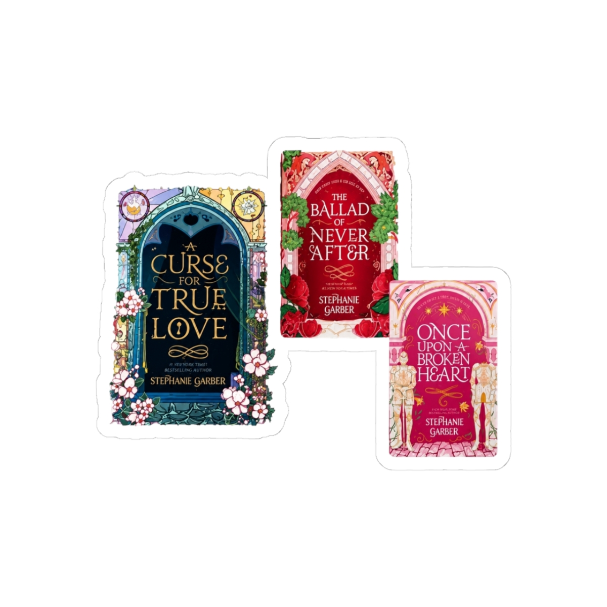 Once upon a broken heart & The balad never after & curse of true love book cover | Stephanie Garber