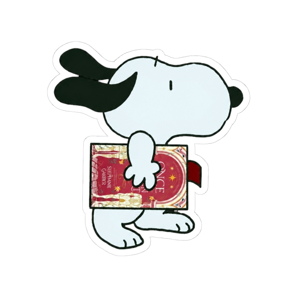 snoopy reading once upon a broken heart | Stephanie Garber - alternate angle 1, merchandise