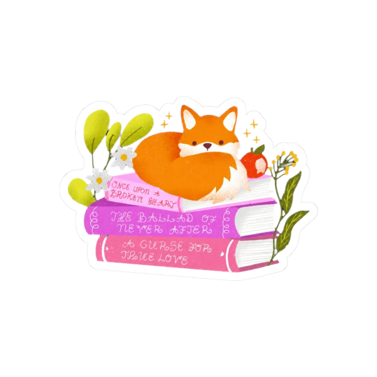 Once upon a broken heart books Stephanie Garber Sticker - alternate angle 3, merchandise
